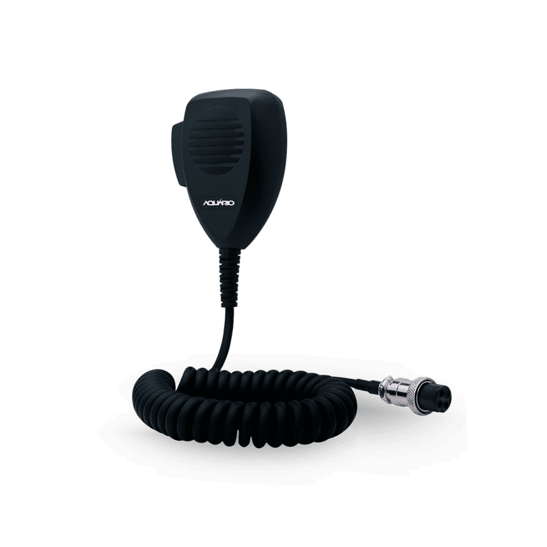 Microfone 4 pinos para radio px rp-40 aquario RP-04 01