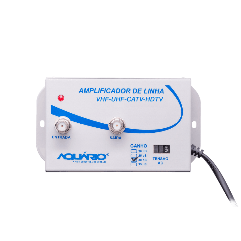 Amplificador de linha para TV 30db AL-30