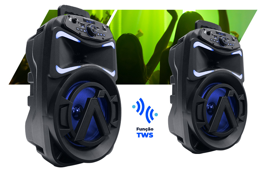 Caixa de som bluetooth Aquario hype 250 TWS