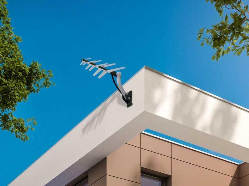 como conectar antena digital na tv processo