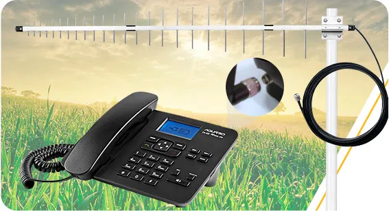 celular de mesa como funciona antena