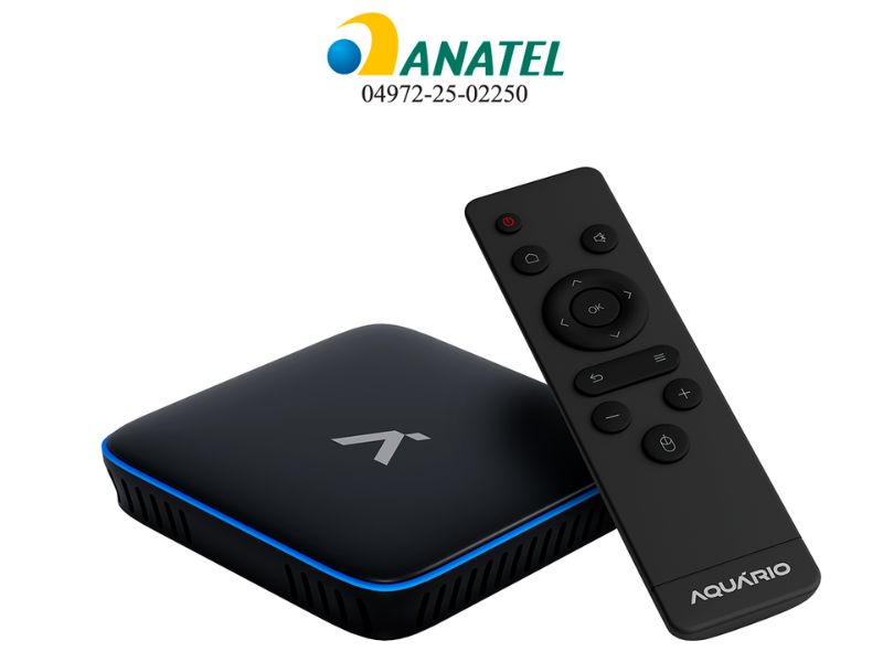 smart tv box 4k aquario como instalar passos