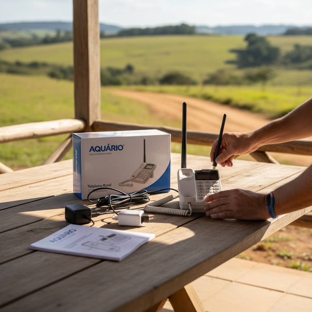 Como instalar o telefone rural Aquário: guia completo passo a passo — Como instalar o telefone rural Aquário: passo a passo