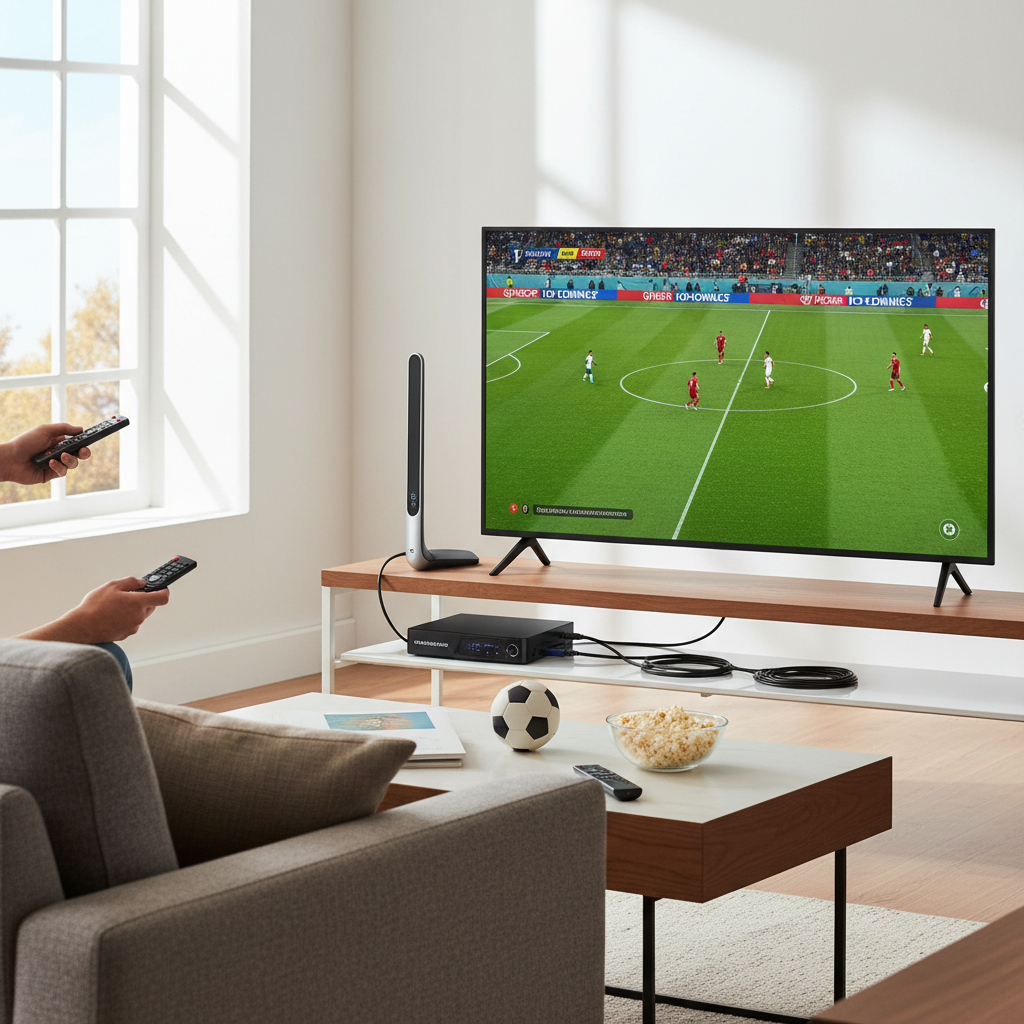 Televisão Copa do Mundo: como preparar sua casa para assistir aos jogos com qualidade — Sinal de TV digital: antena, conversor e recepção sem falhas