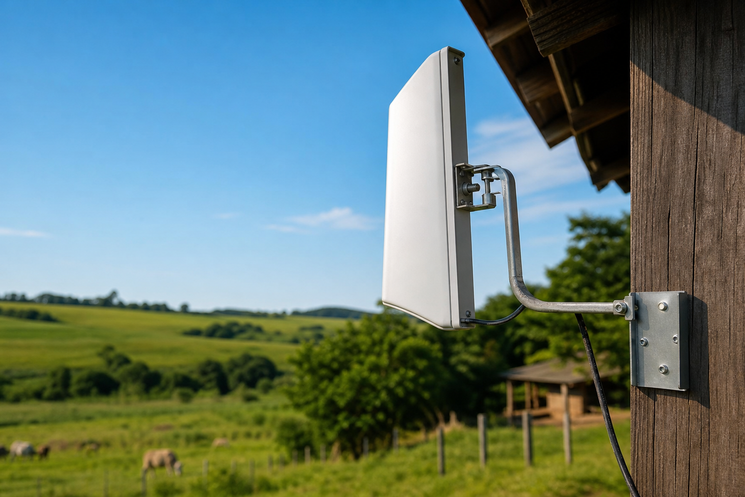 Como funciona o telefone rural: guia completo para entender essa tecnologia — Antena externa: o componente essencial do telefone rural