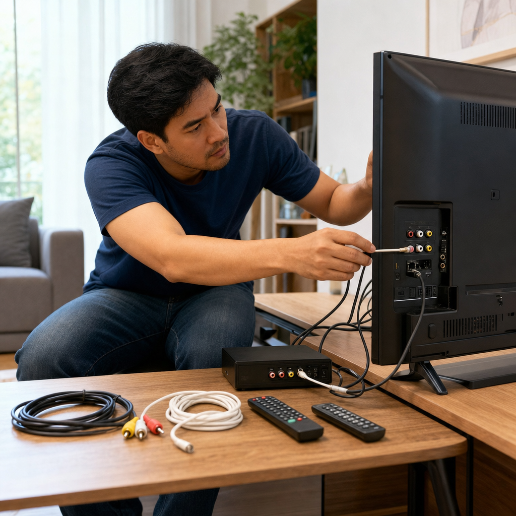 Como instalar conversor digital na TV: guia passo a passo completo — Problemas comuns ao instalar o conversor digital na TV e como resolver