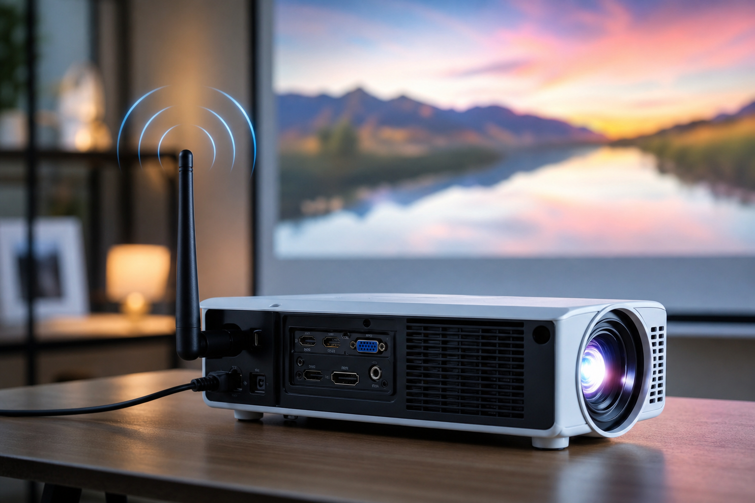 Como ligar antena no projetor: guia completo para imagem perfeita — Antena ideal para garantir sinal estável no projetor